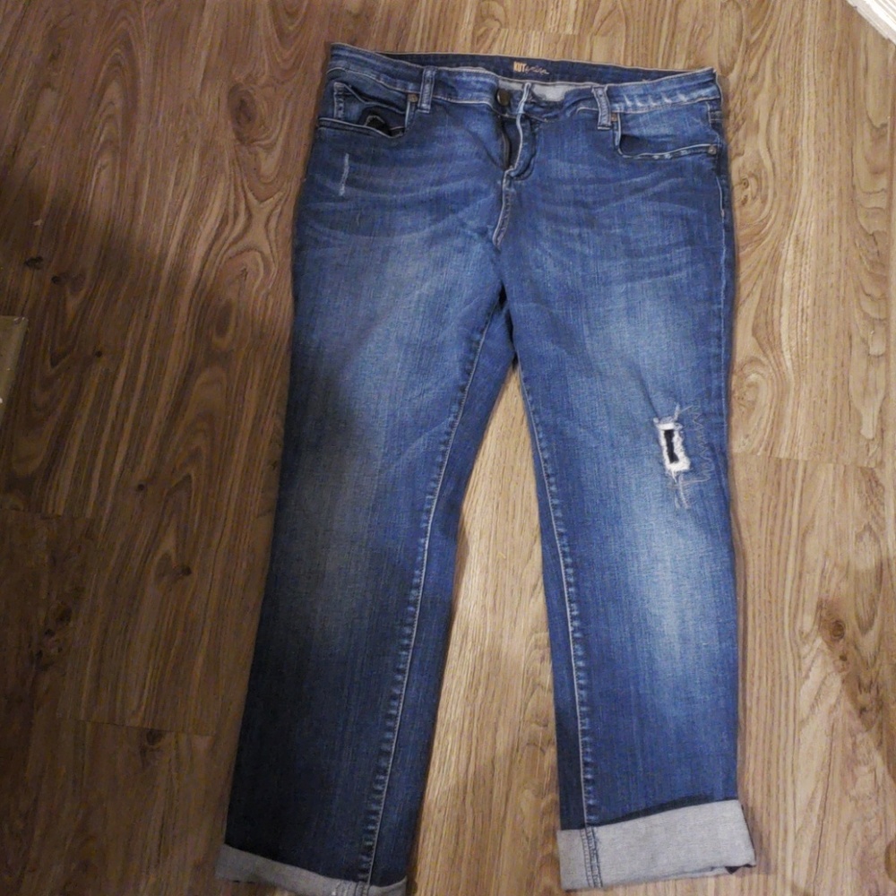 Crop jeans